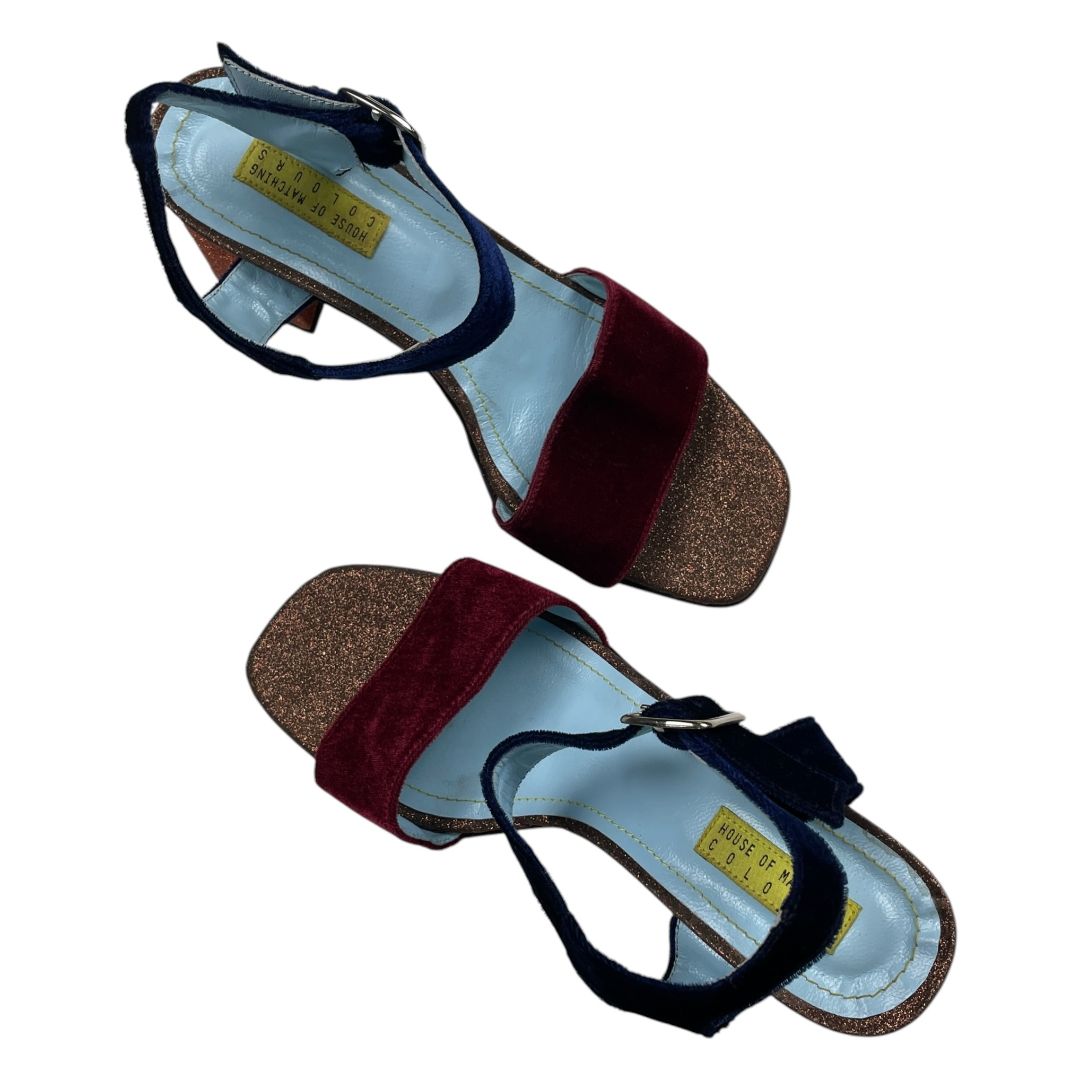 Sandalias HOUSE OF MATCHING COLOURS Varios Talle 39