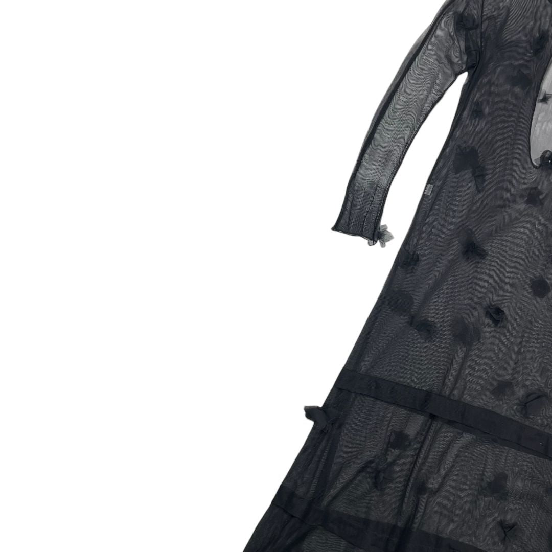 Vestido Manga Larga HOUSE OF MATCHING COLOURS Negro Talle S