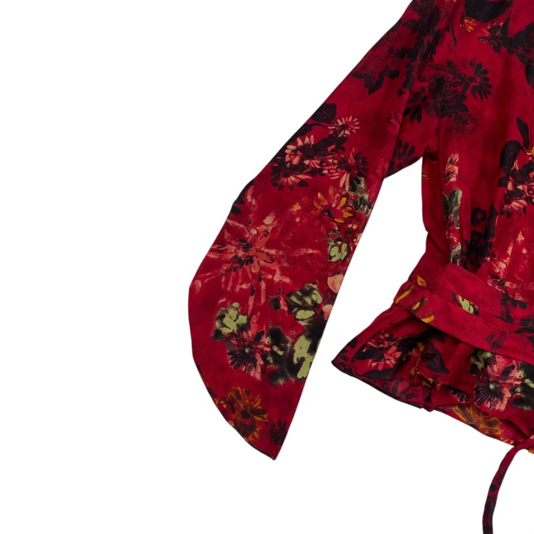 Blusa Manga Larga KENZO Varios Floral Talle 38