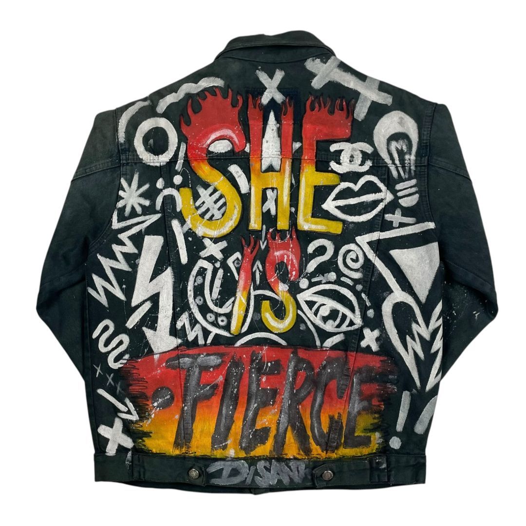 Campera TRY JEANS Varios Estampado Talle 2