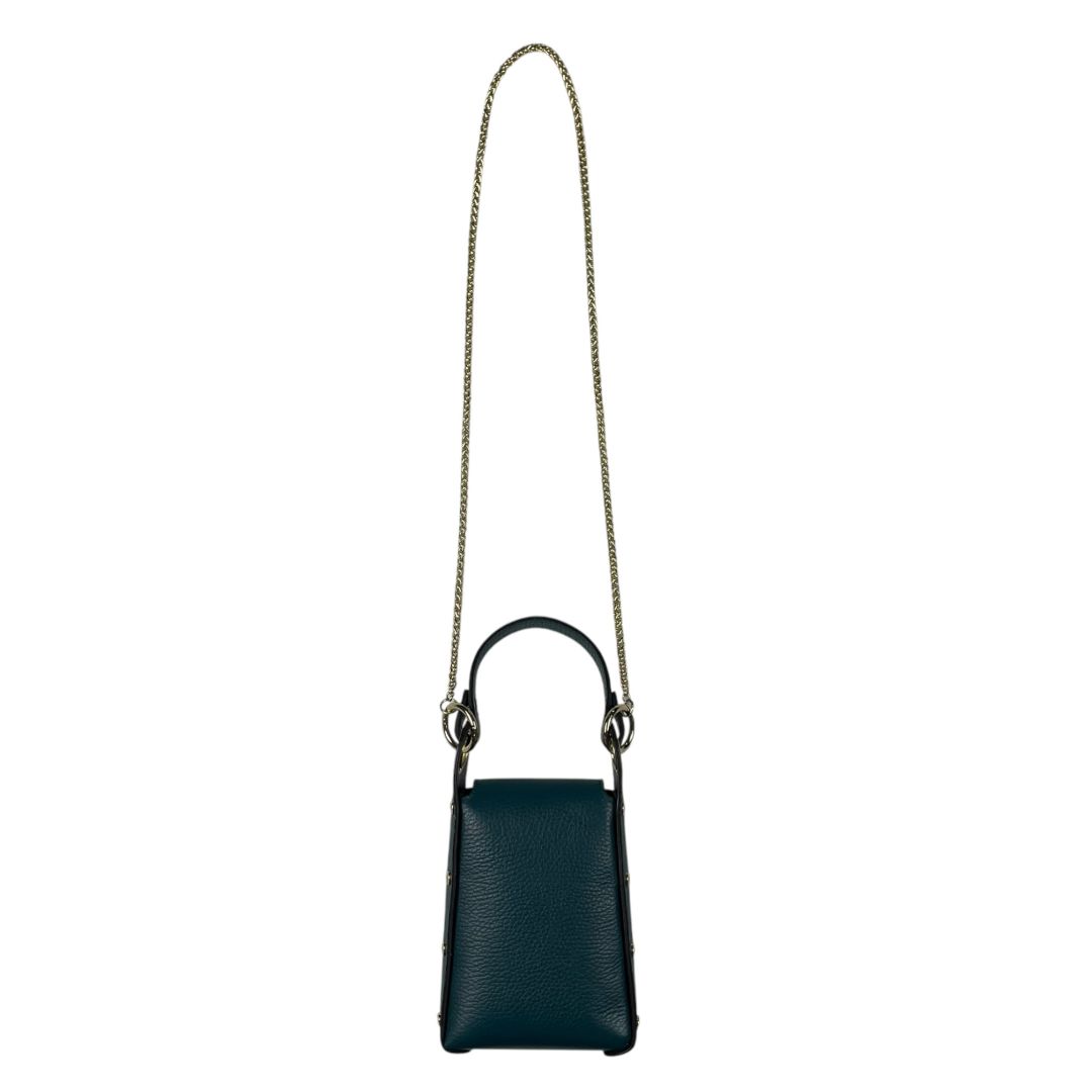 Cartera SIN MARCA Verde Medida 16cm X 12cm