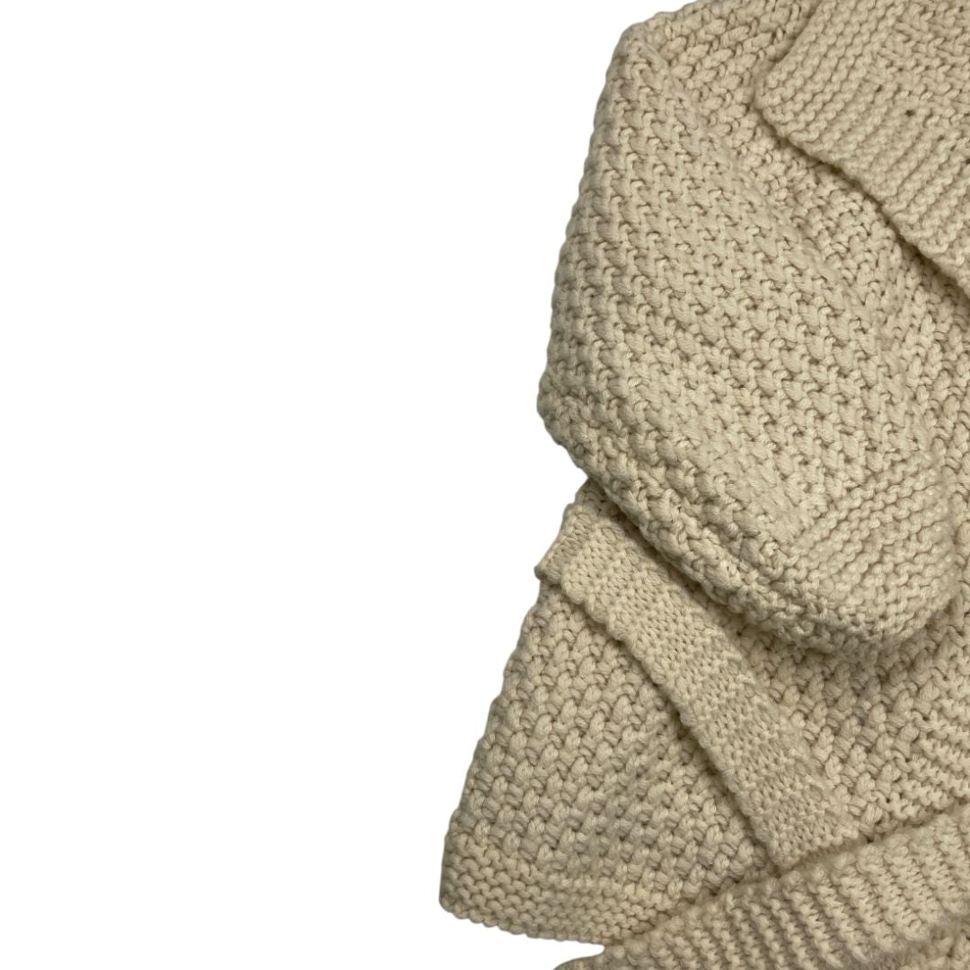 Sweater Abierto SIN MARCA Beige Talle M