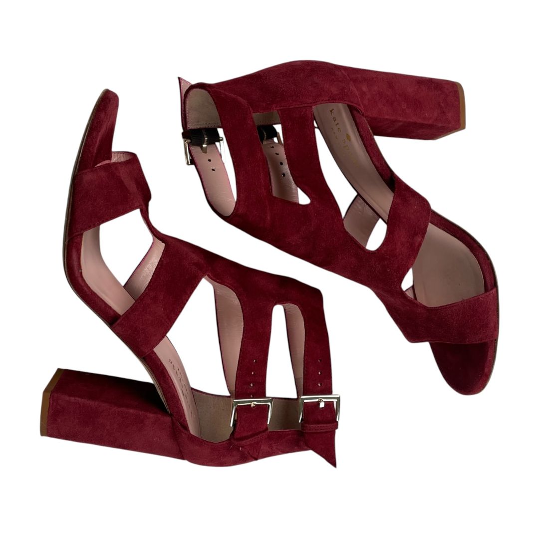 Zapatos MICHAEL KORS Bordeaux Talle 38,5