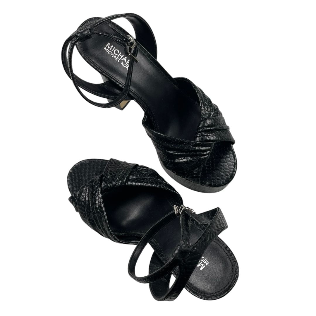 Plataformas MICHAEL KORS Negro Talle 36