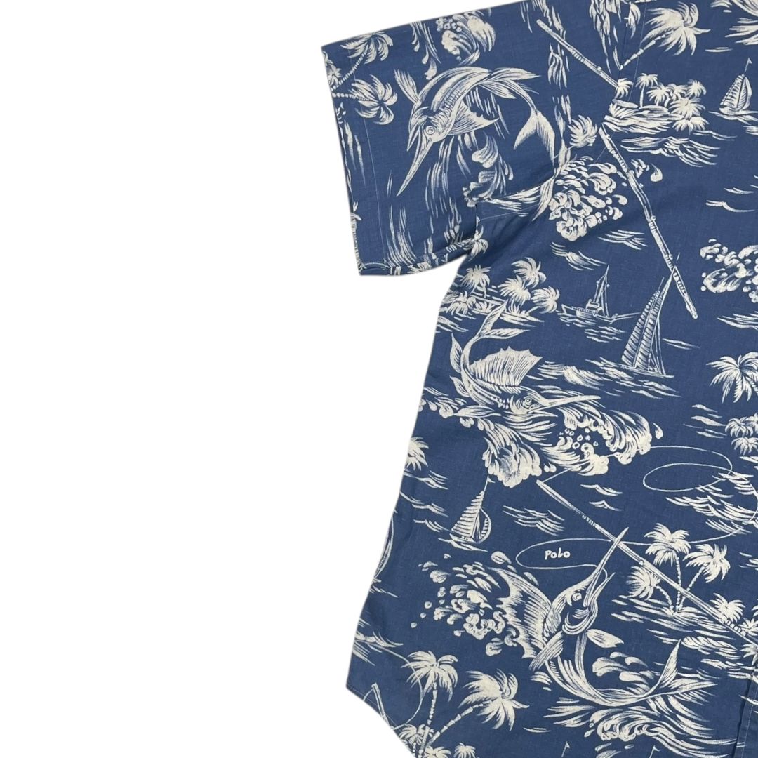 Camisa Manga Corta RALPH LAUREN Varios Estampado Talle L