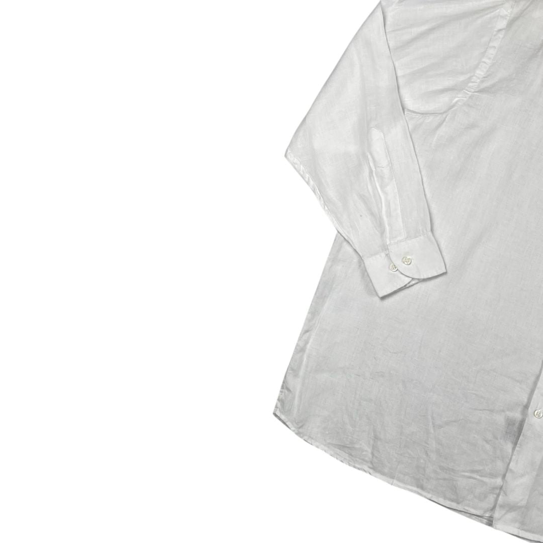Camisa Manga Larga BIG & TALL Blanco Talle 46