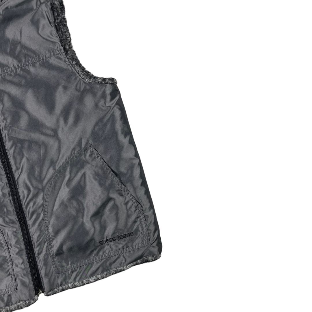 Chaleco Corto GUESS Gris Talle L