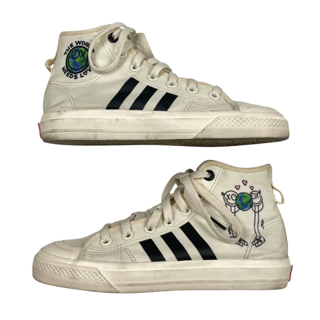 Zapatillas ADIDAS Blanco Talle 38,5
