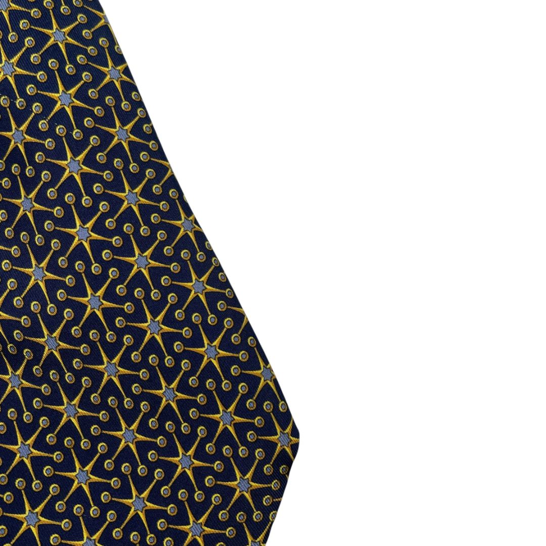 Corbata HERMES Varios Estampado Talle Unico