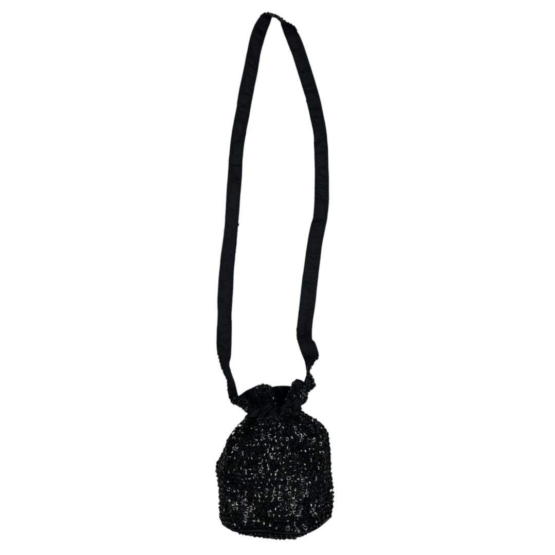 Cartera SIN MARCA Negro Medida 18cm X 12cm