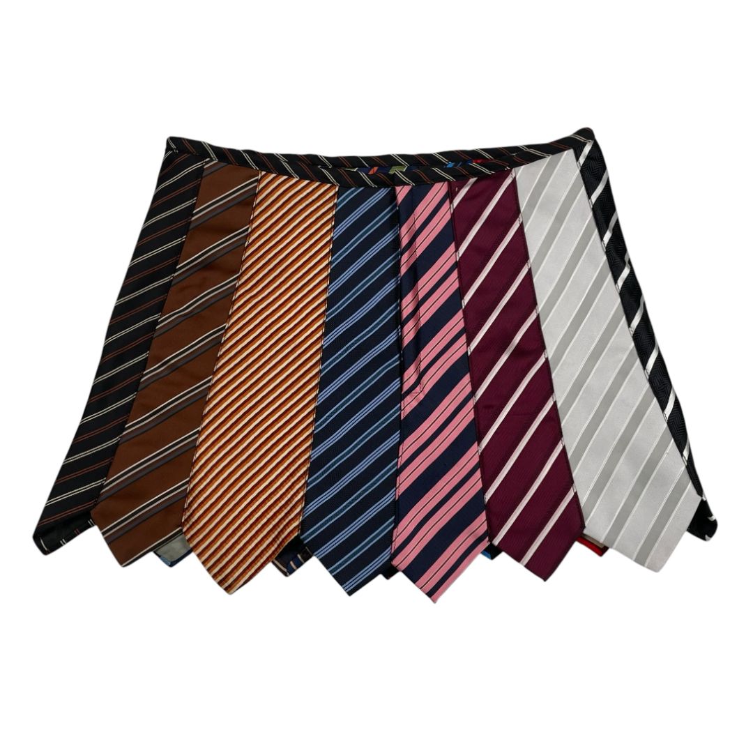Pollera Larga Pollera Corbatas Mini ROPA Y ARTE Varios Rayado Talle M