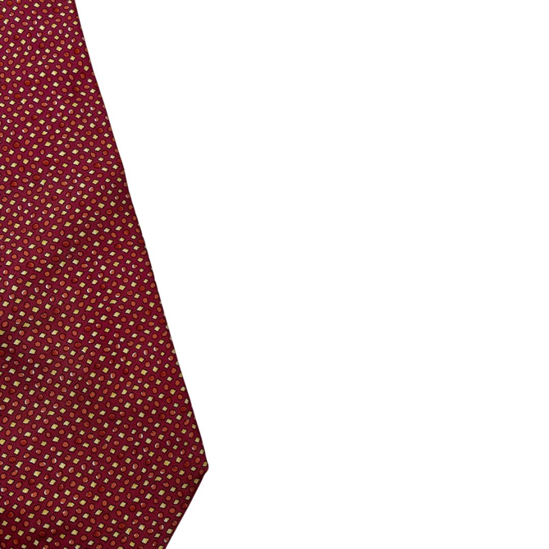 HERMES Corbata Varios Estampado Talle Unico
