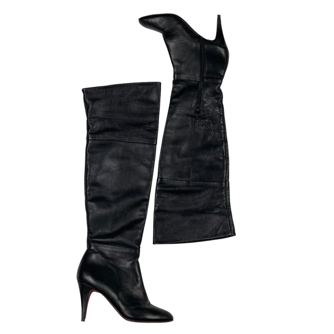 PARUOLO Bota Bucanera Negro Talle 37