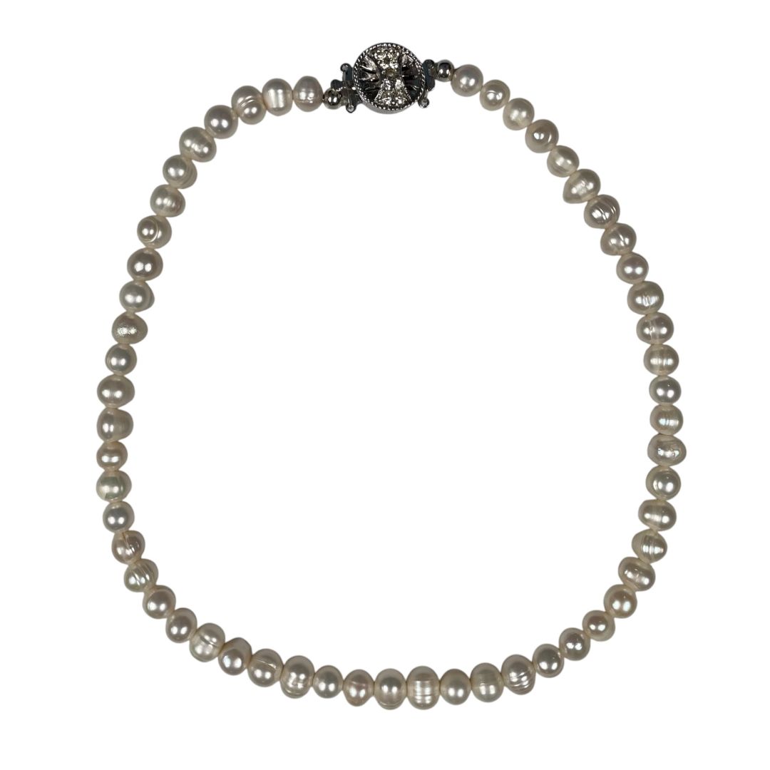 SWAROVSKI Collar Blanco Talle Unico