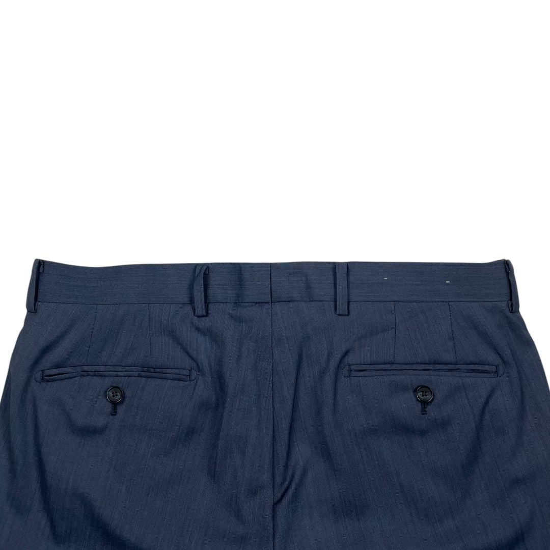 DONNA KARAN Conjunto X2 Pantalon Y Saco Azul Talle XL