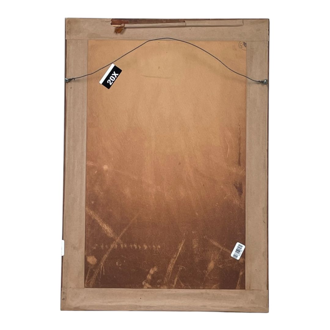 REMBRANDT Arte con Vidrio Estilo Figurativo Medida 48cm X 34cm