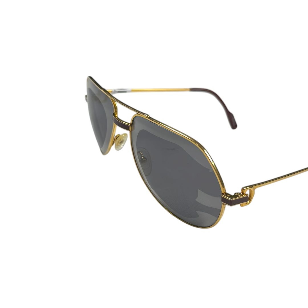 Lentes de Sol CARTIER Dorado Talle Unico