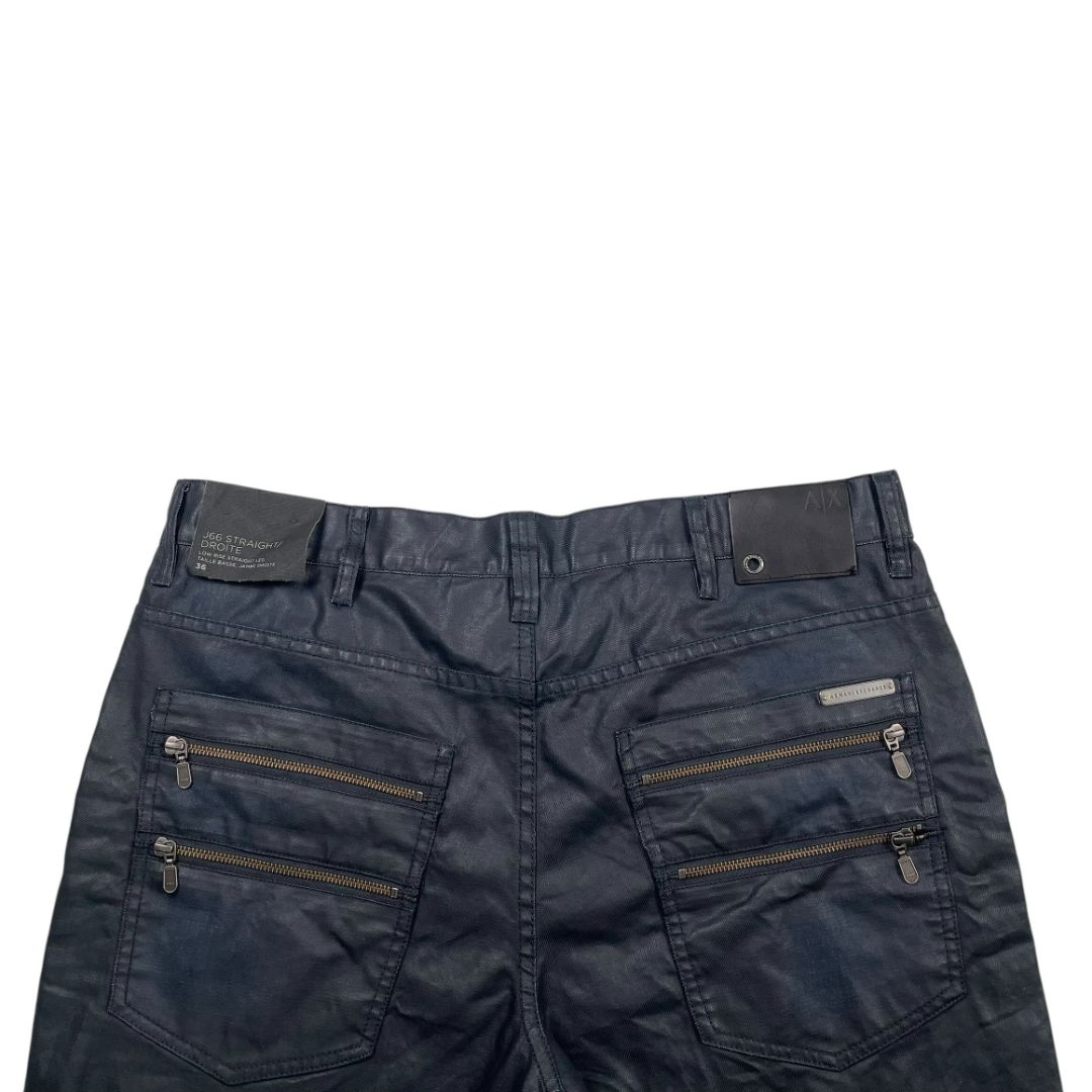 ARMANI Pantalon Azul Talle 36