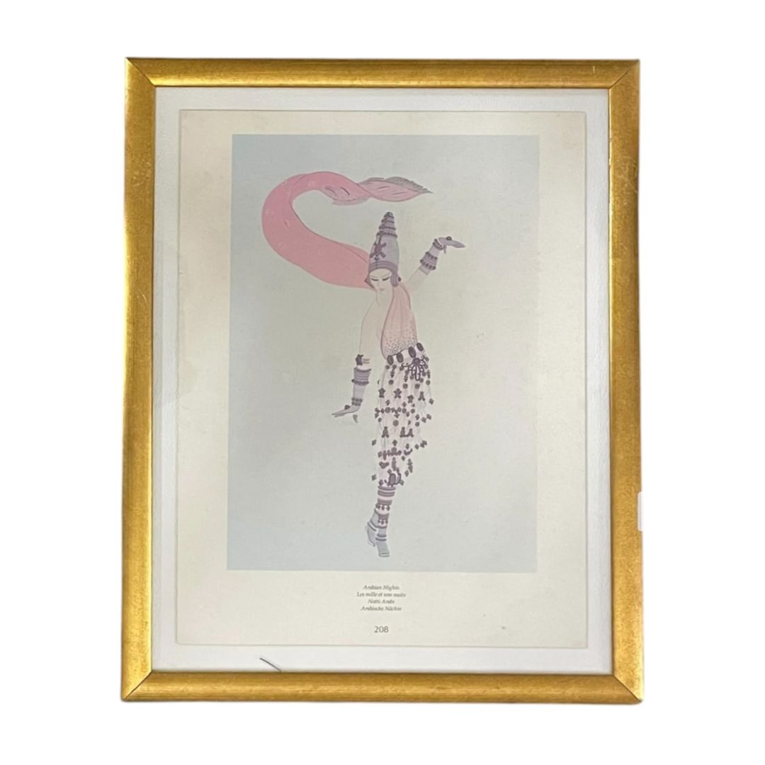 ANONIMO Arte con Vidrio Estilo Retrato Medida 41cm X 33cm