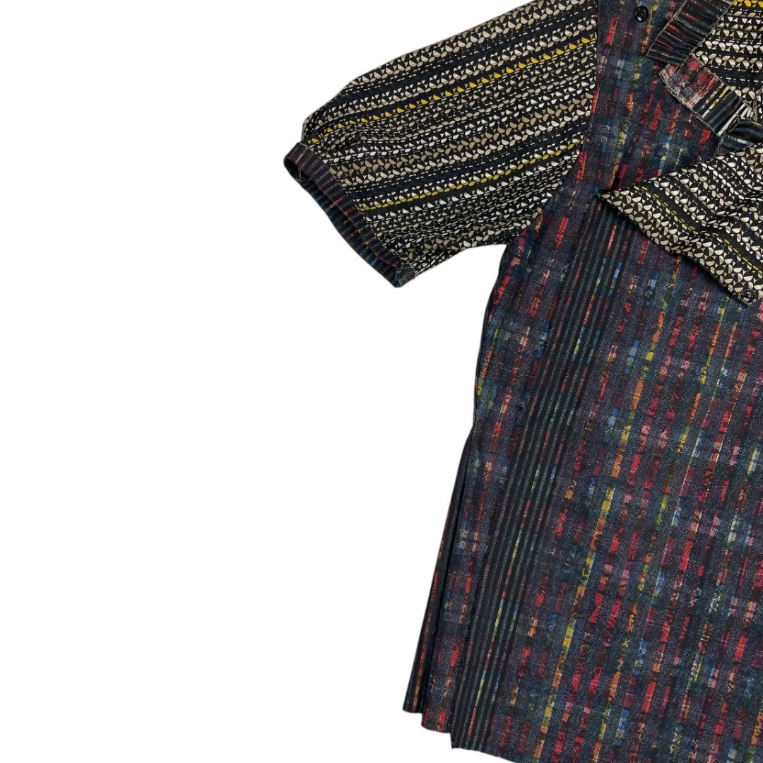 HOUSE OF MATCHING COLOURS Blusa Manga Corta Varios Talle S
