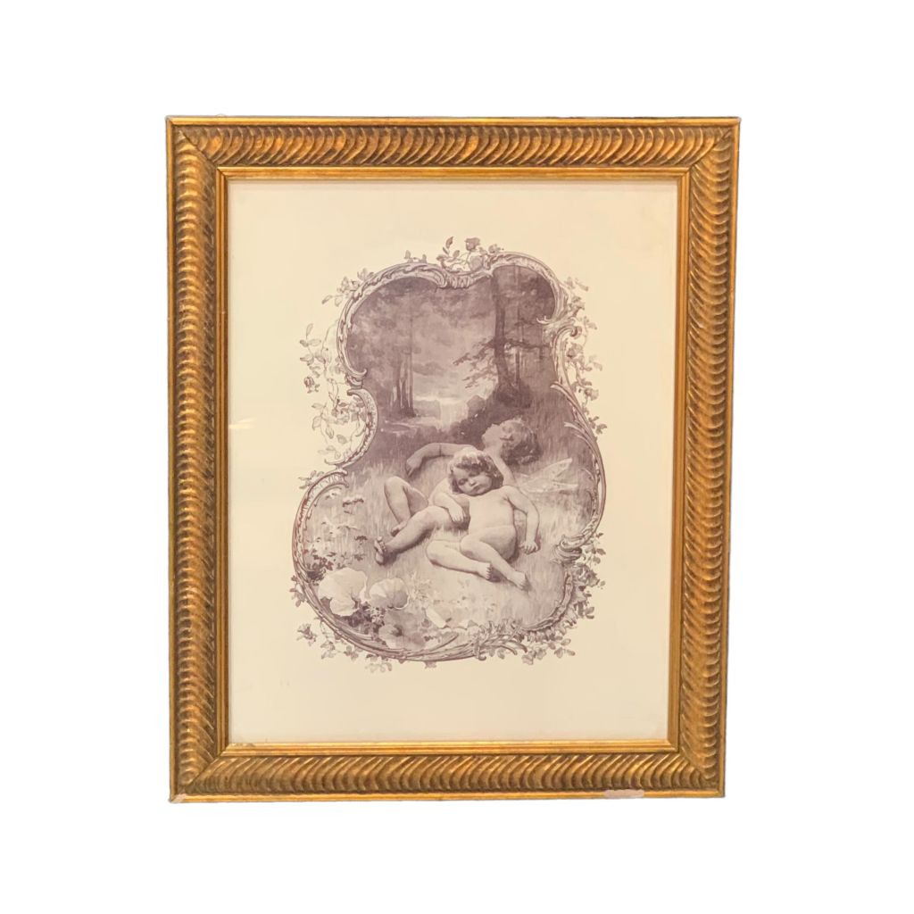 Arte con Vidrio ANONIMO Medida 42Cm X 34Cm