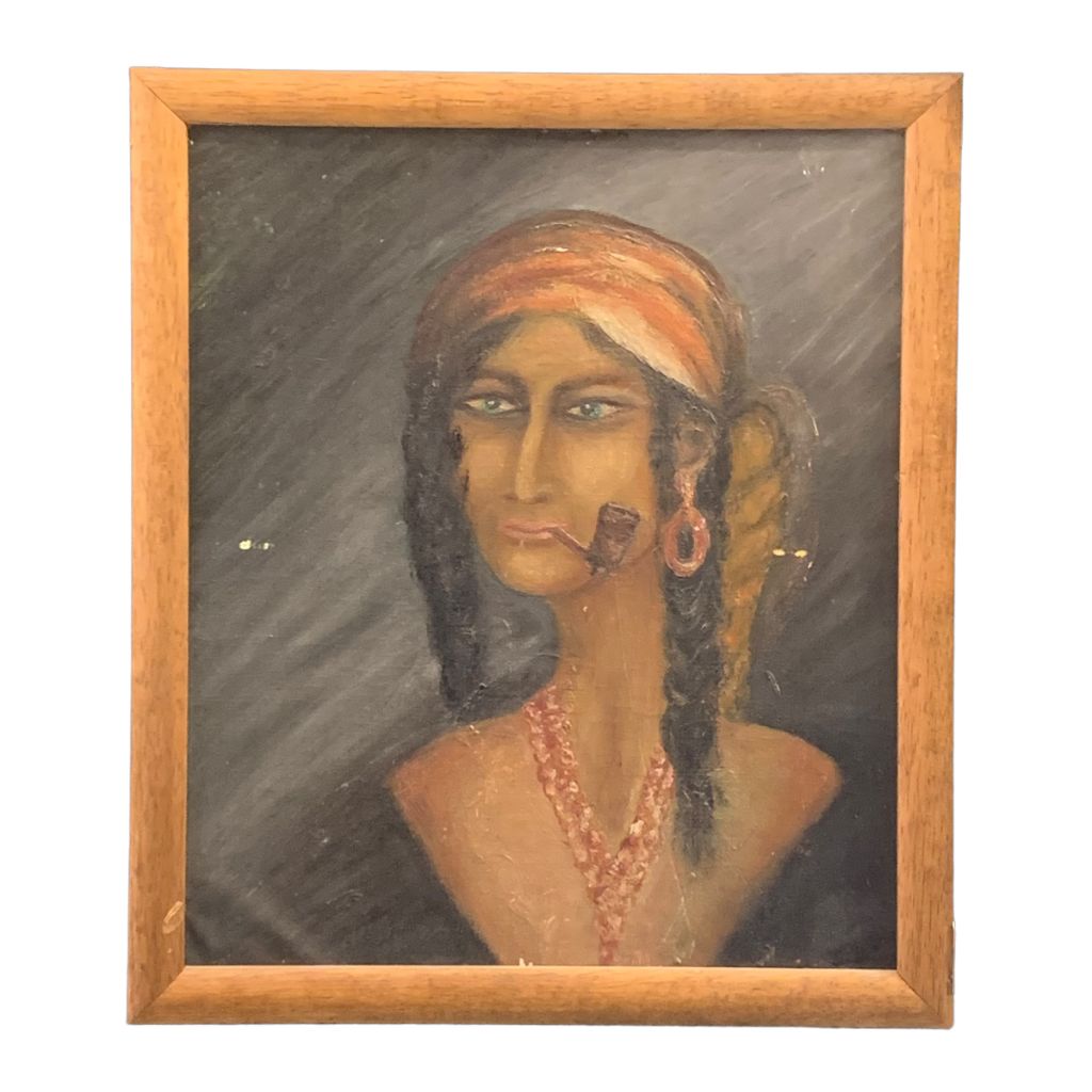 Gitana Marco 52cm X 44cm Obra 46cm X 38,5cm