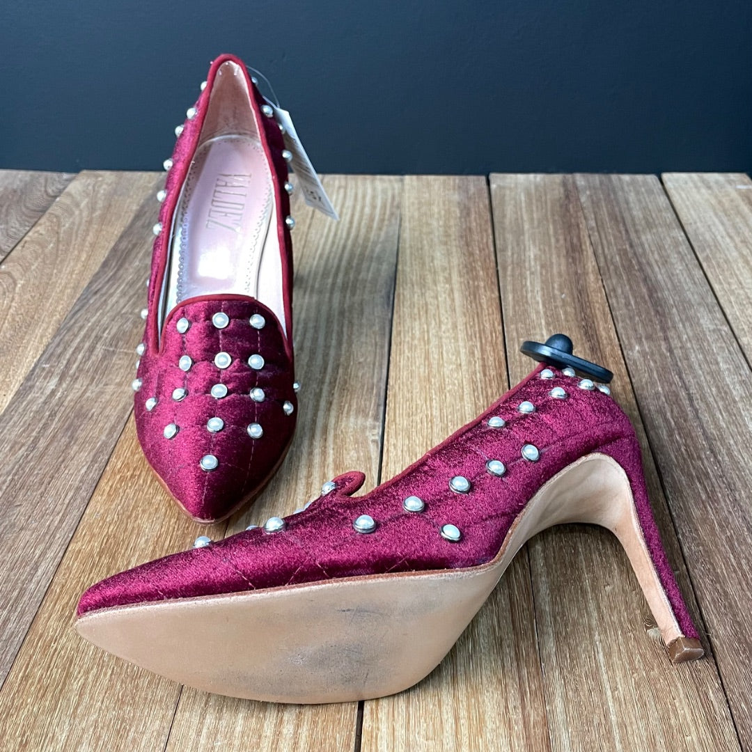 VALDEZ Zapatos Bordeaux Talle 39