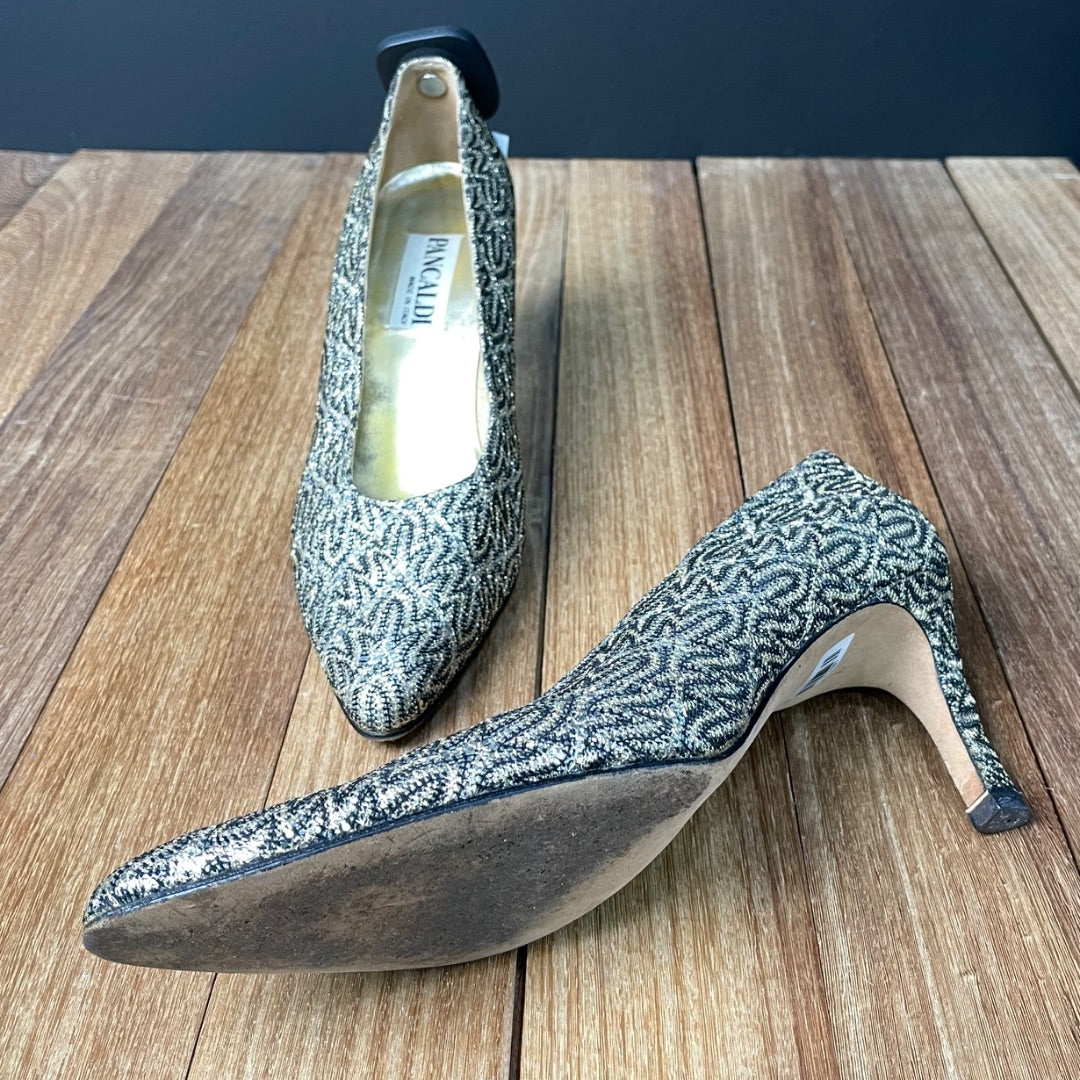 Zapatos Pancaldi Dorado Talle 37,5