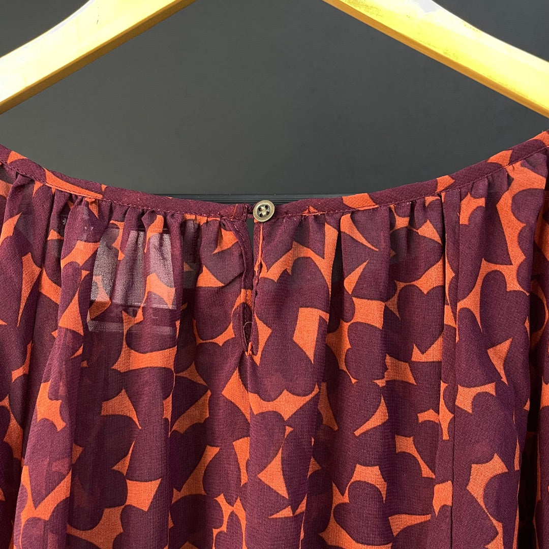 ASTERISCO Blusa Manga Larga Varios Estampado Talle 40