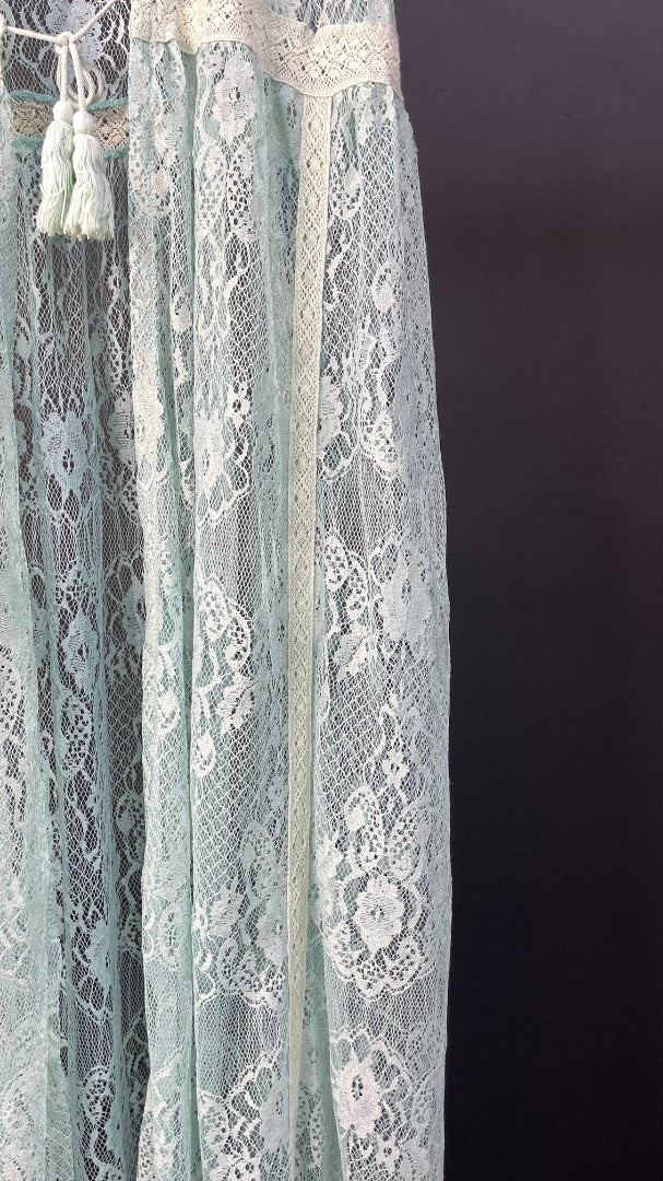 KOSIUKO Chaleco Largo Verde Talle 40