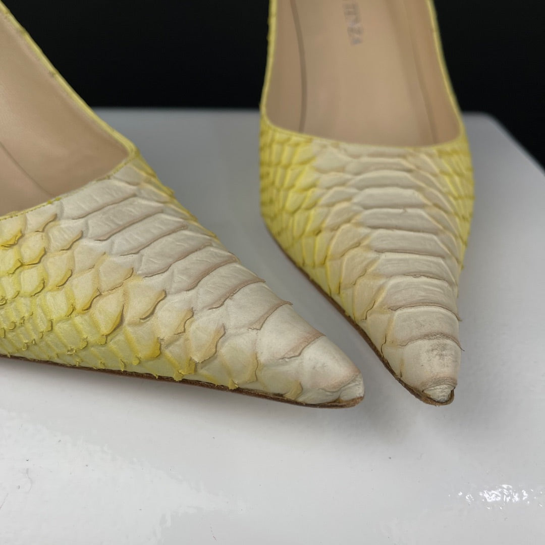 RAMÓN TENZA Zapatos Amarillo Talle 37,5