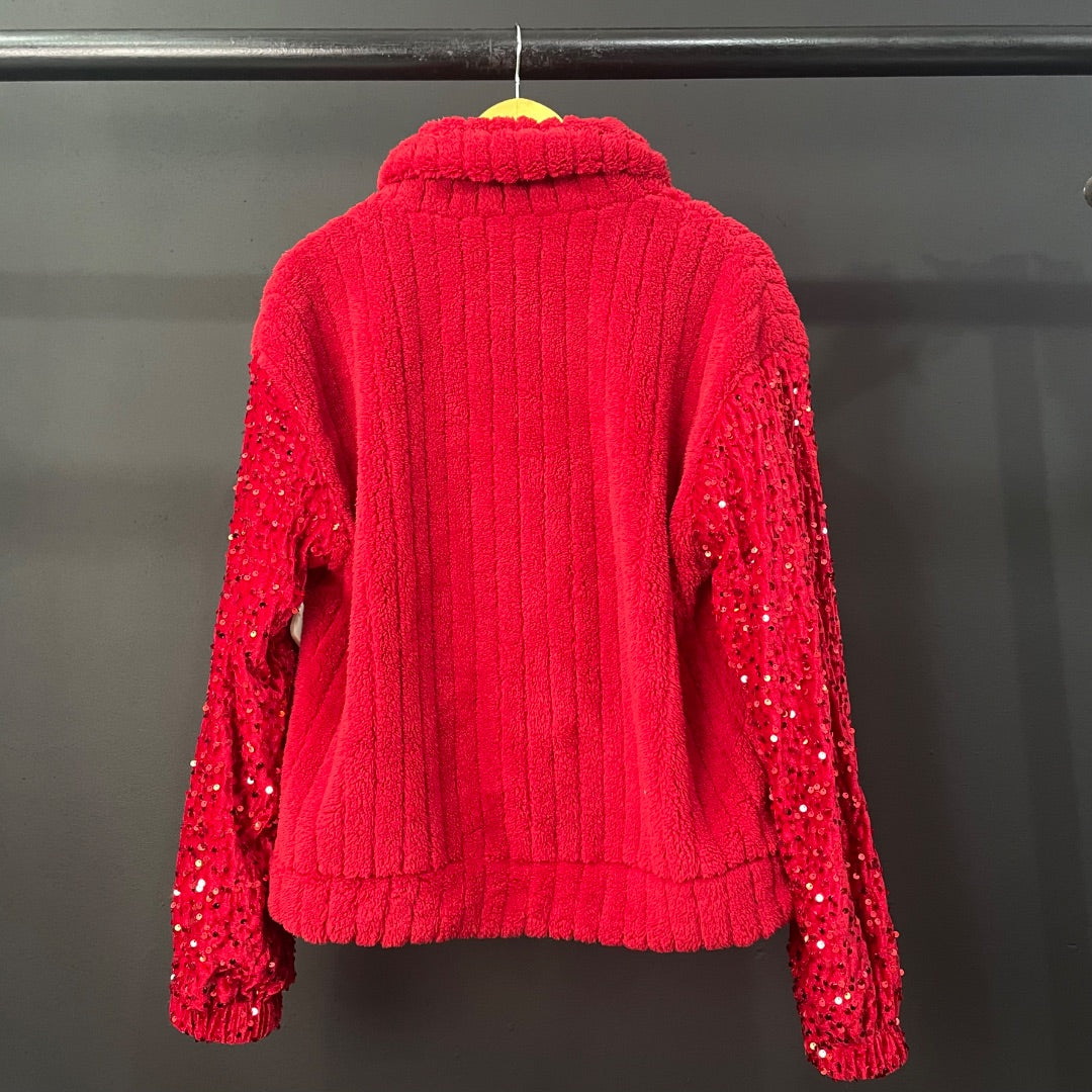 CHICME Campera Rojo Talle XL