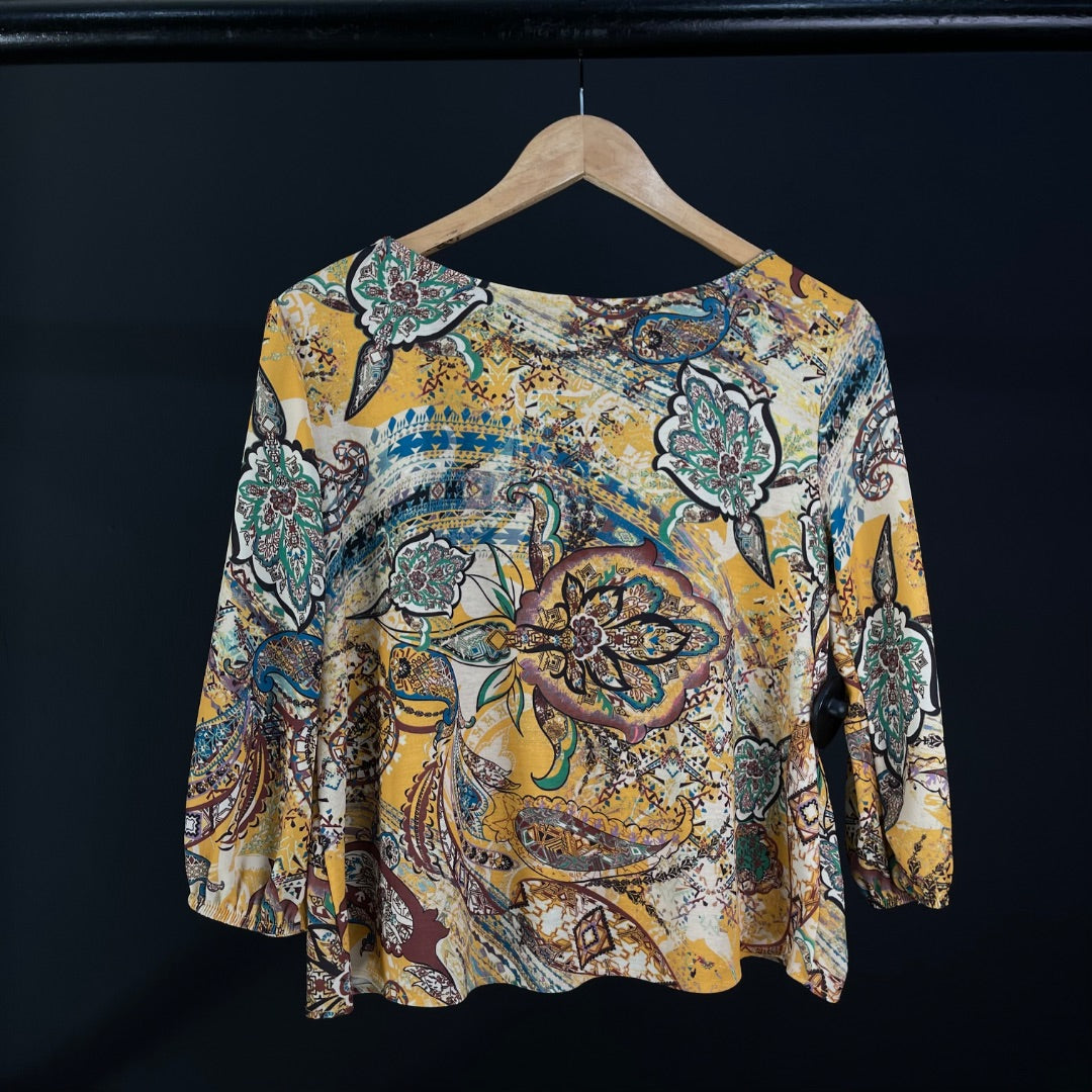ZARA Blusa Varios Estampado Talle 26