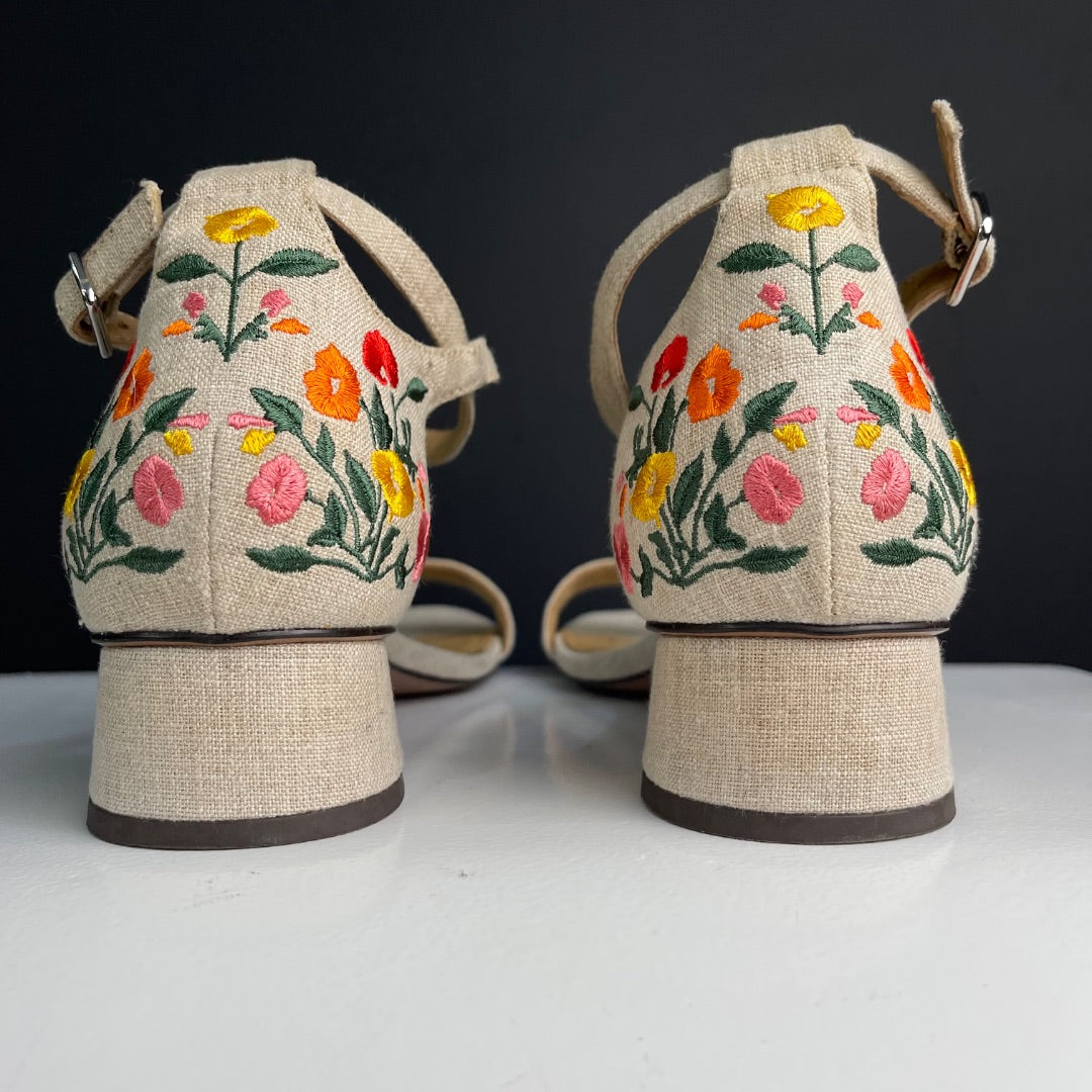 RALPH LAUREN Sandalias Beige Talle 37,5
