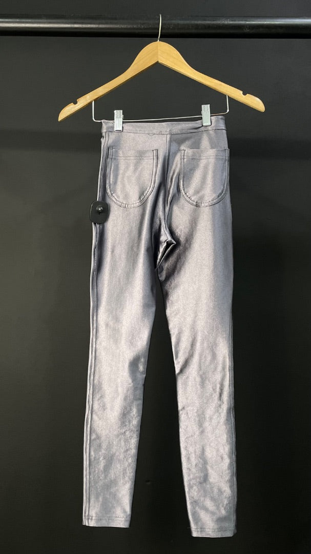 AMERICAN APPAREL Pantalon Color Peltre Talle XXS
