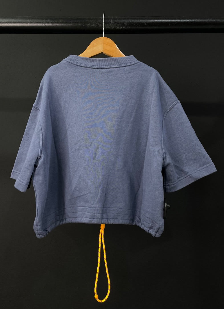 NIKE Remera Manga Corta Gris Talle S
