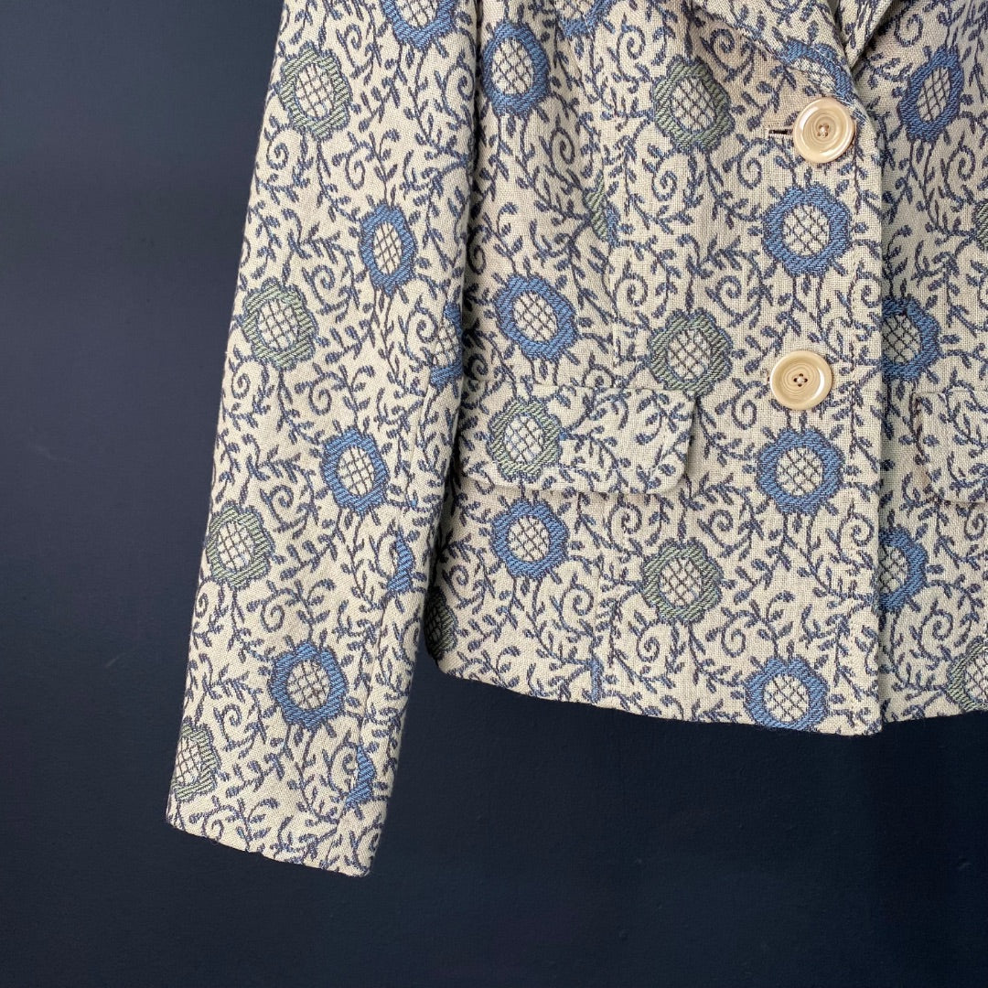 ANN TAYLOR Saco Varios Estampado Talle 2