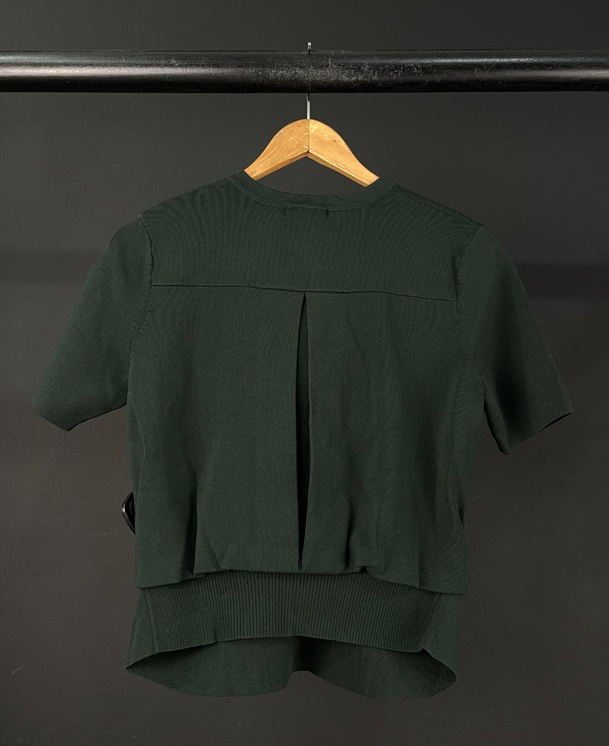 COS Sweater Manga Corta Verde Talle S