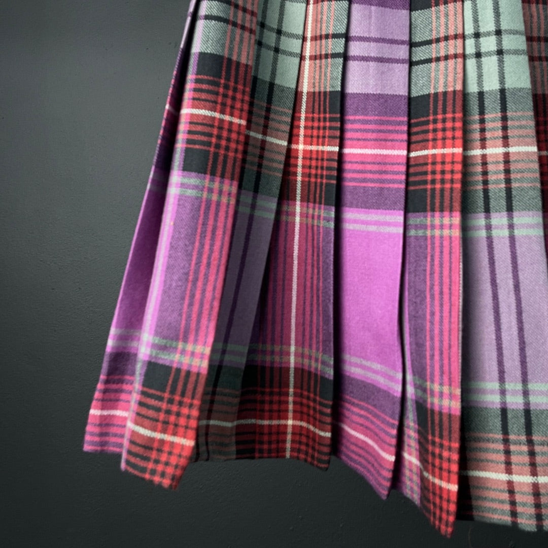 SIN MARCA Pollera Larga Varios Escoces Talle 1