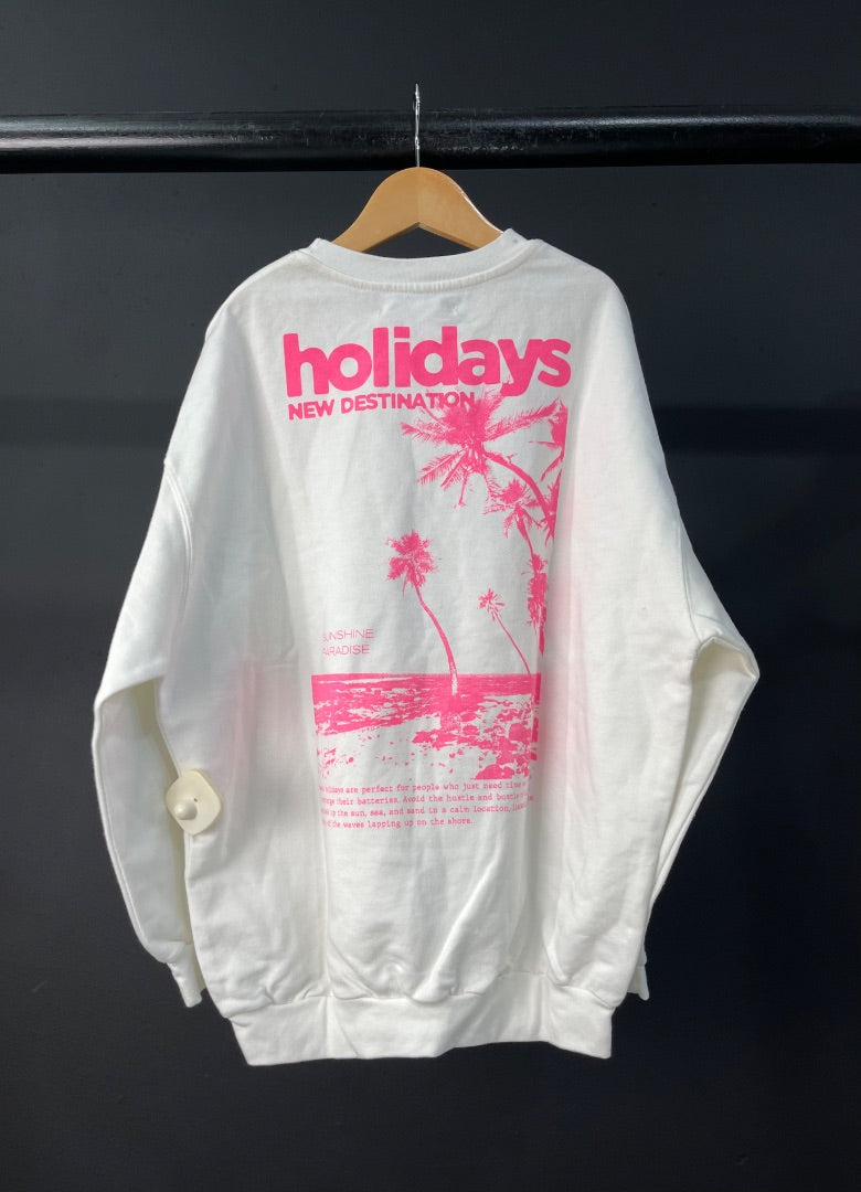 COMO QUIERES Buzo Blanco Talle XS