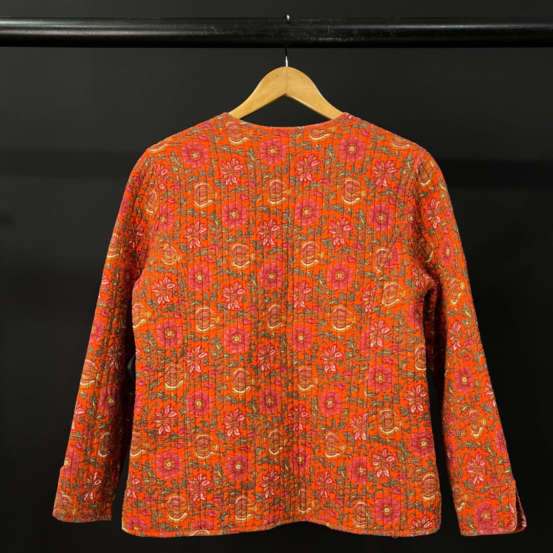 SIN MARCA Saco Varios Floral Talle M