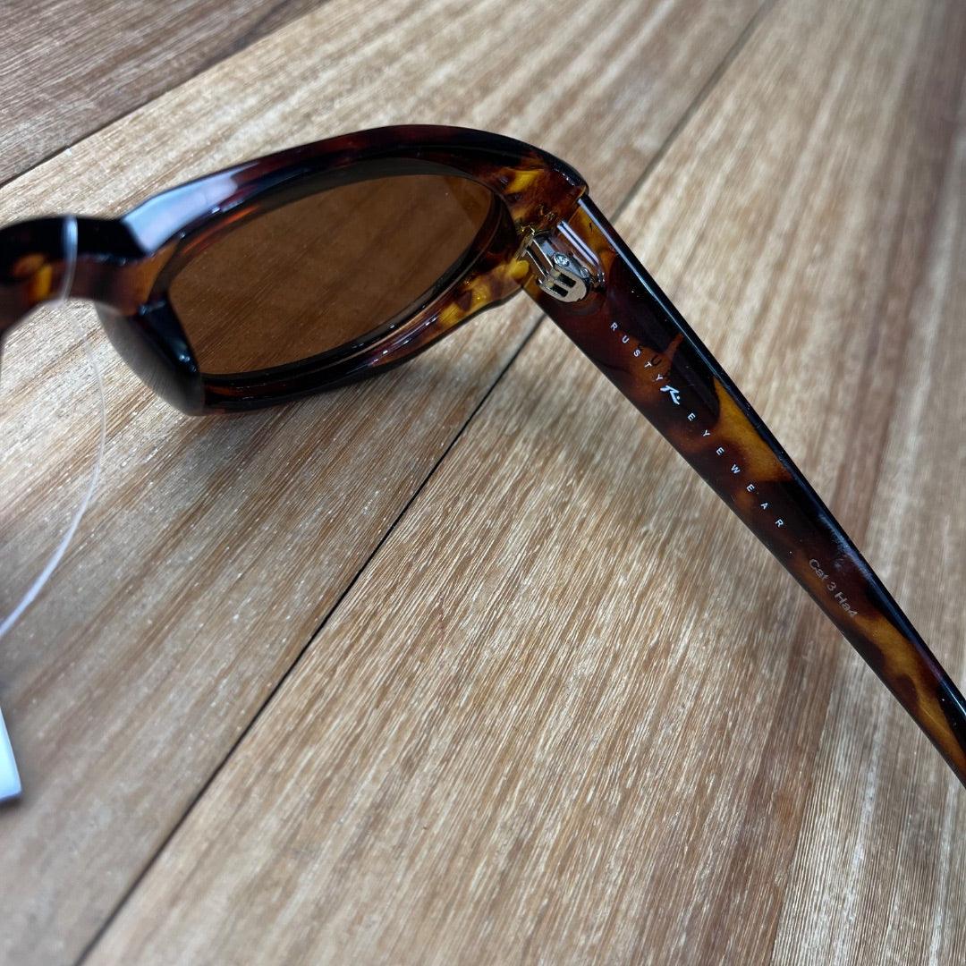 RUSTY Lentes de Sol Marron Talle Unico