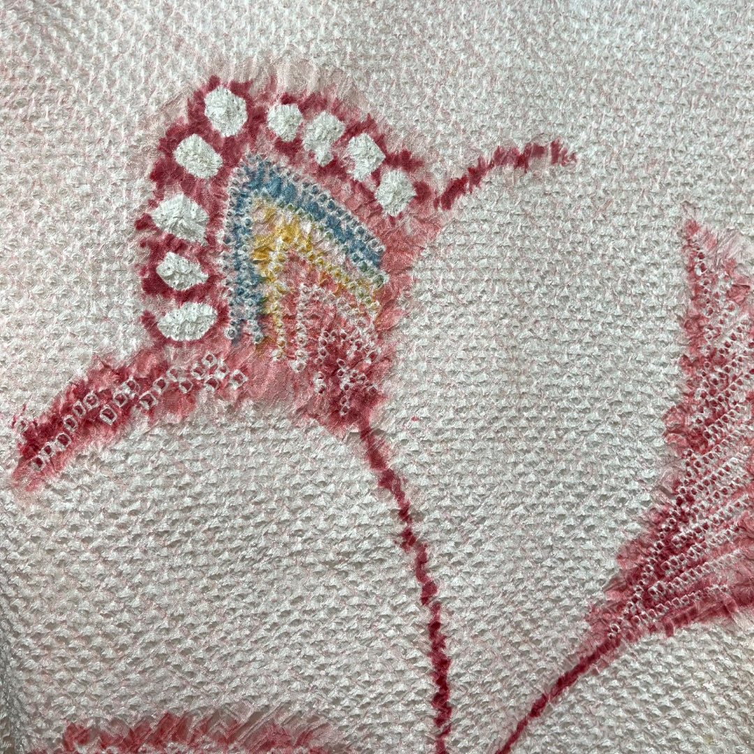 SIN MARCA Kimono Corto Rosa Talle M