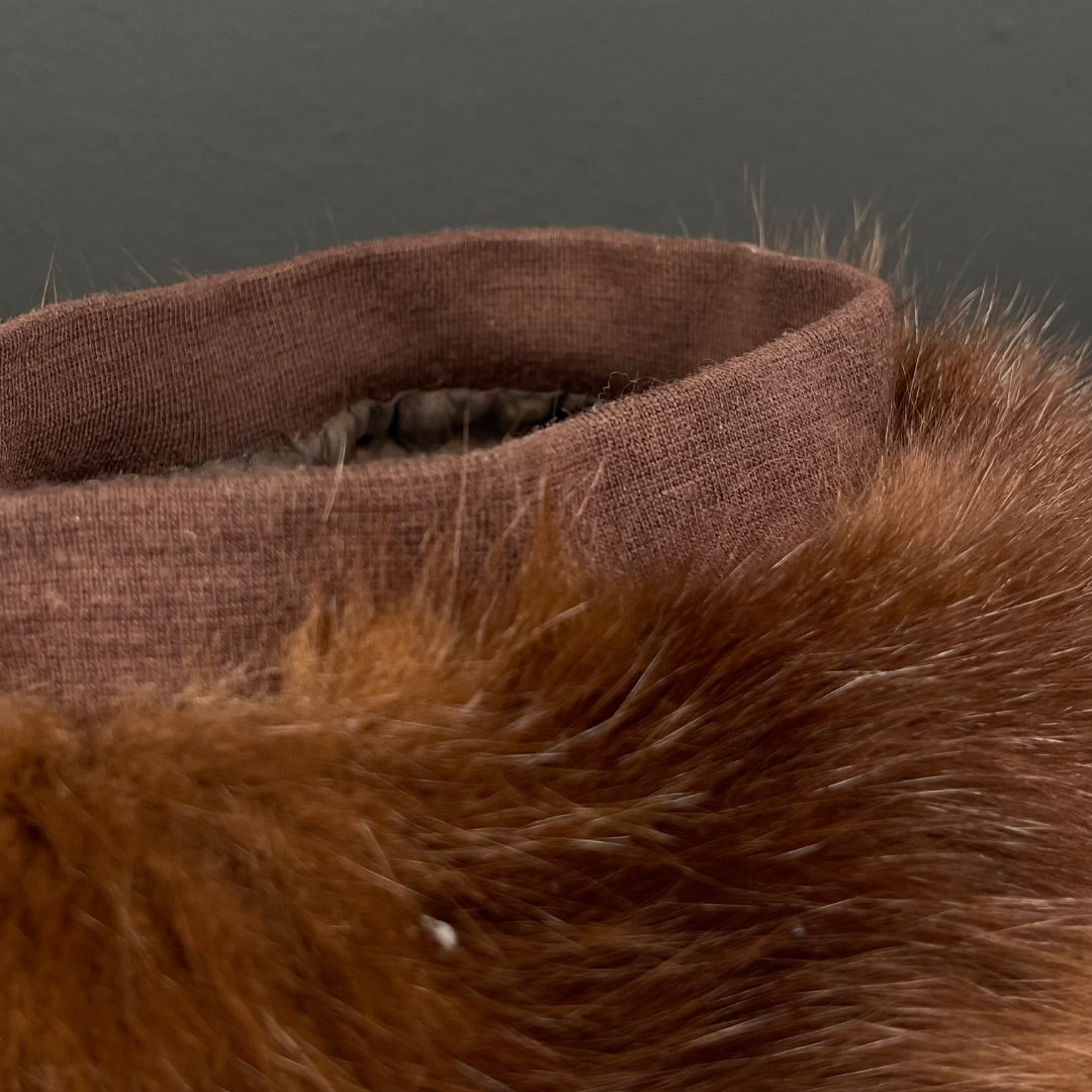SIN MARCA Gorro Marron Talle Unico