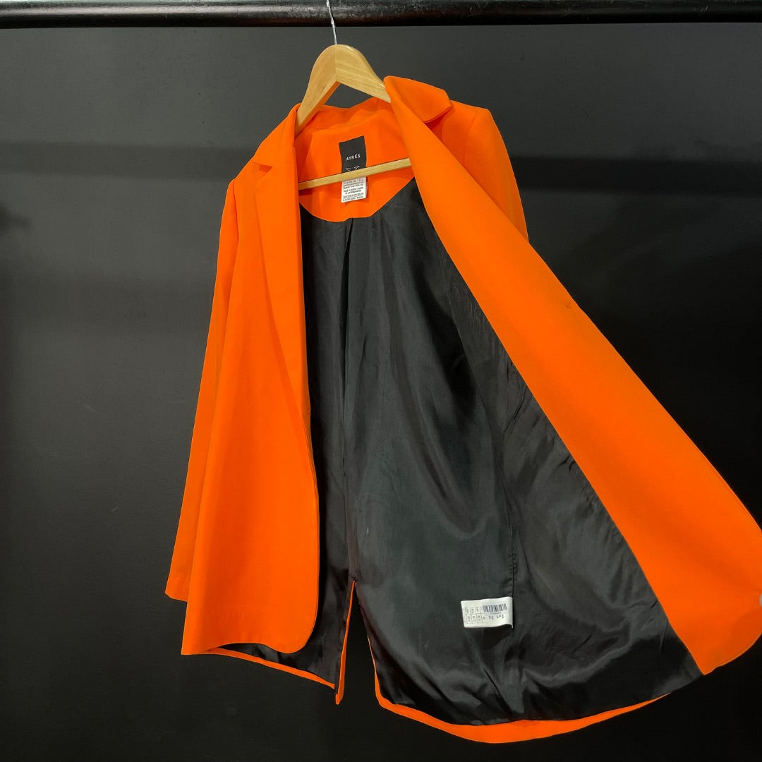 AYRES Saco Naranja Talle S