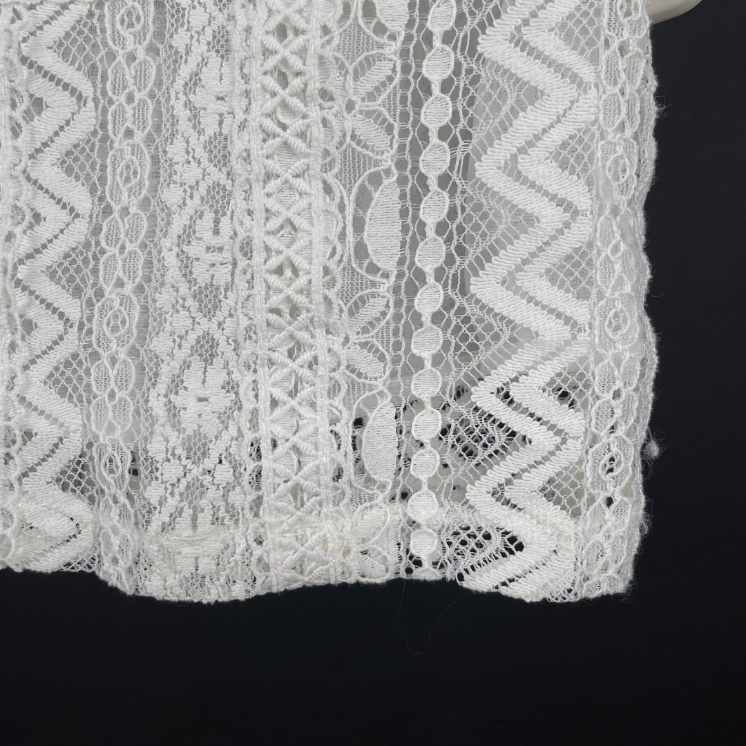 ZARA Musculosa Blanco Talle M