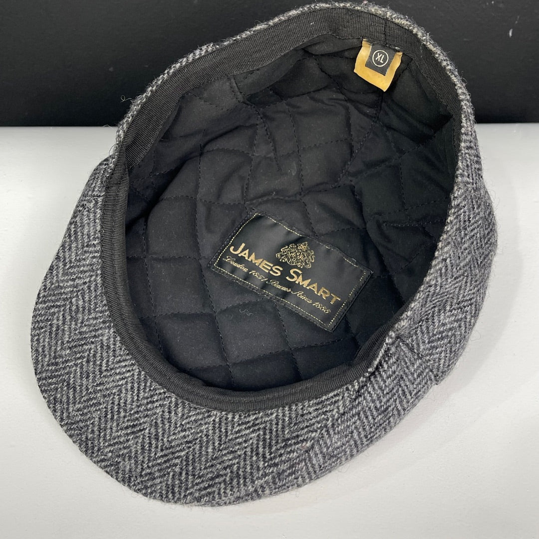 JAMES SMART Boina Gris Talle Unico