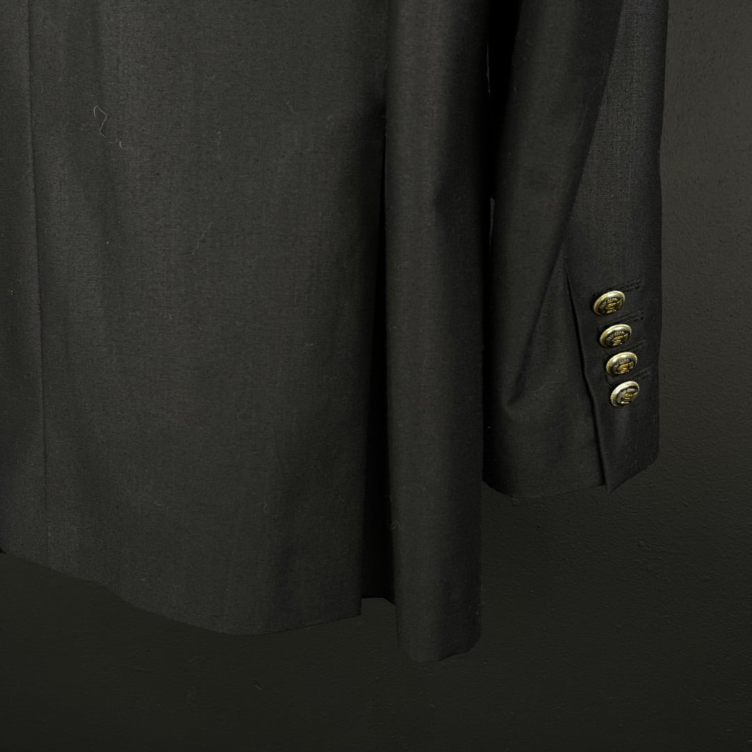 ALFREDO MARINO Saco Negro Talle XL