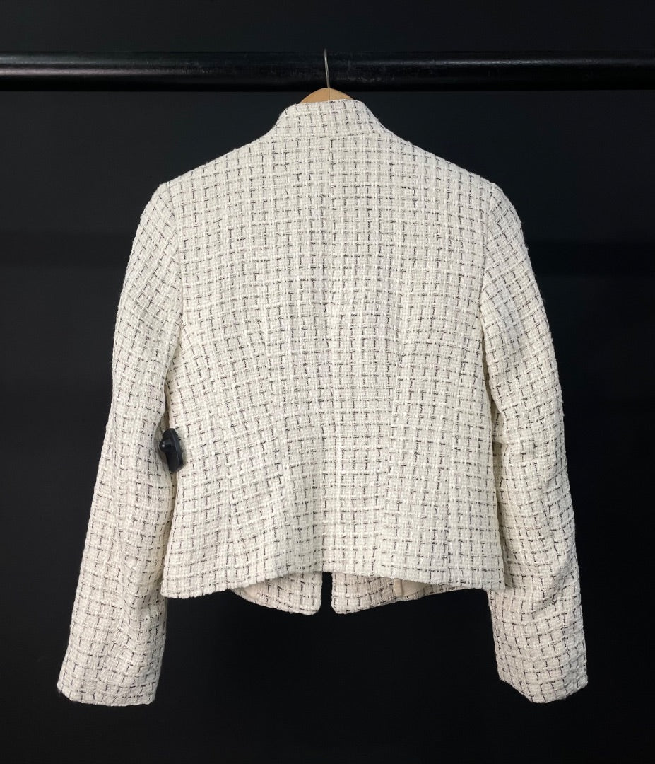 ZARA Saco Blanco Talle M
