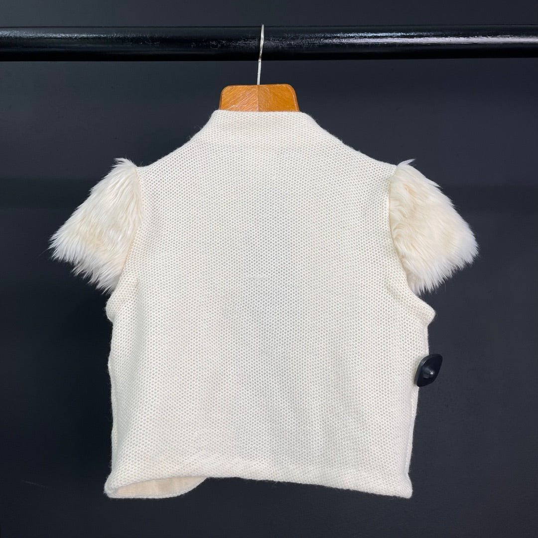 SUSANA MARTINO Sweater Abierto Blanco Talle S